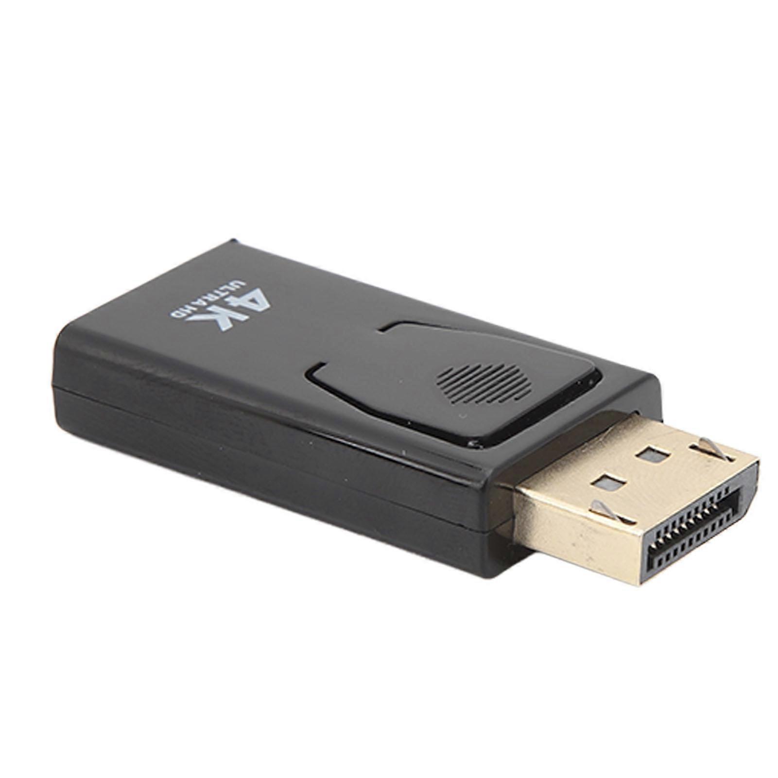 4k Displayport To Hd Multimedia Interface Adapter Compact Unidirectional Video Monitor Converter For Laptop
