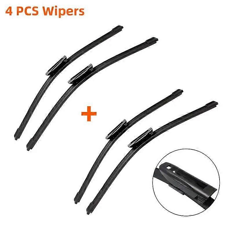 מגבים קדמיים עבור רנו סניק 3 2009-2016 להב מגב גומי 30"+26" אביזרים לשמשה הקדמית לרכב 2012 2013 2014 2015