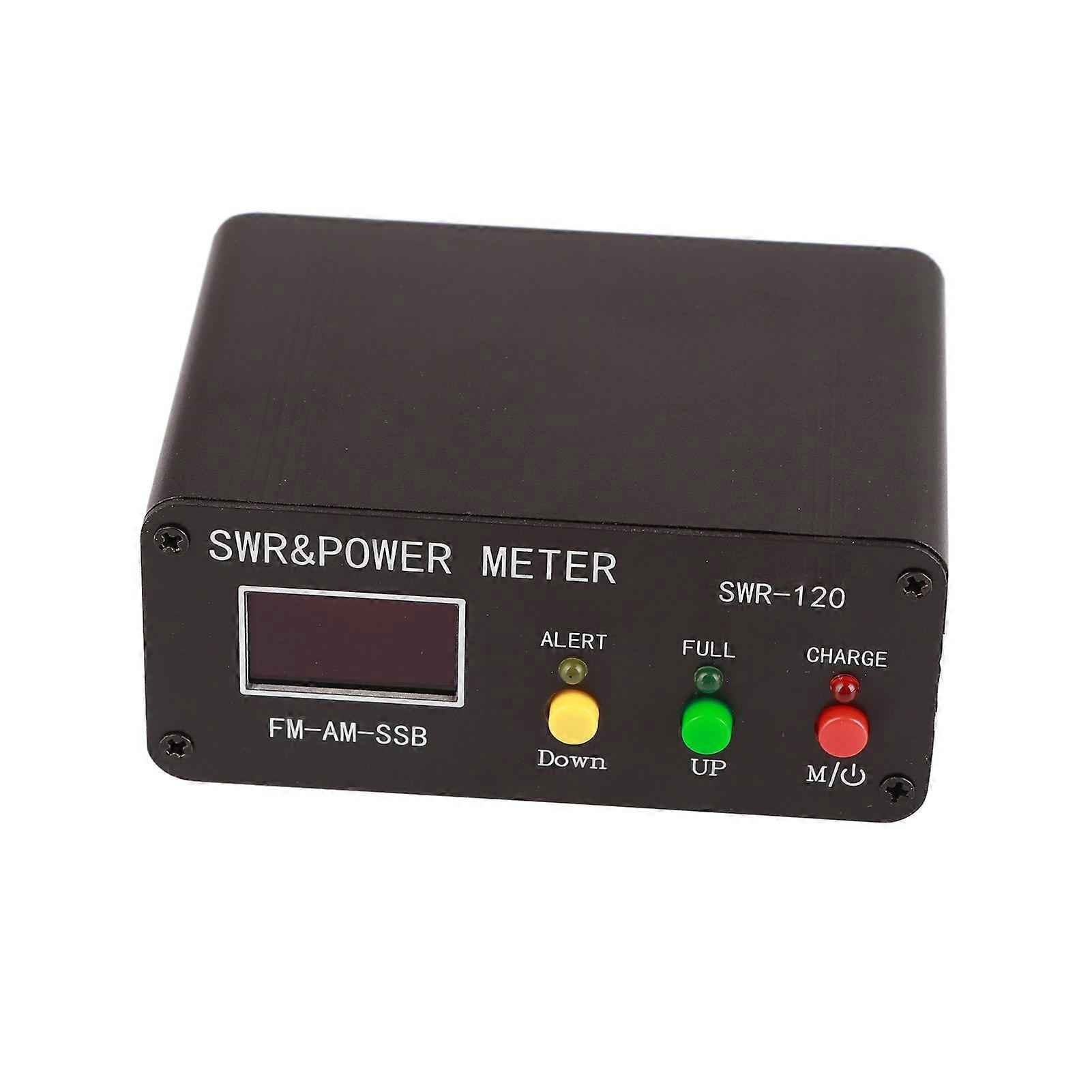 Standing Wave Meter Aluminium Alloy Digital Display 1.850mhz Fm Am Cw Ssb Modes Short Wave Power Standing Wave Meter