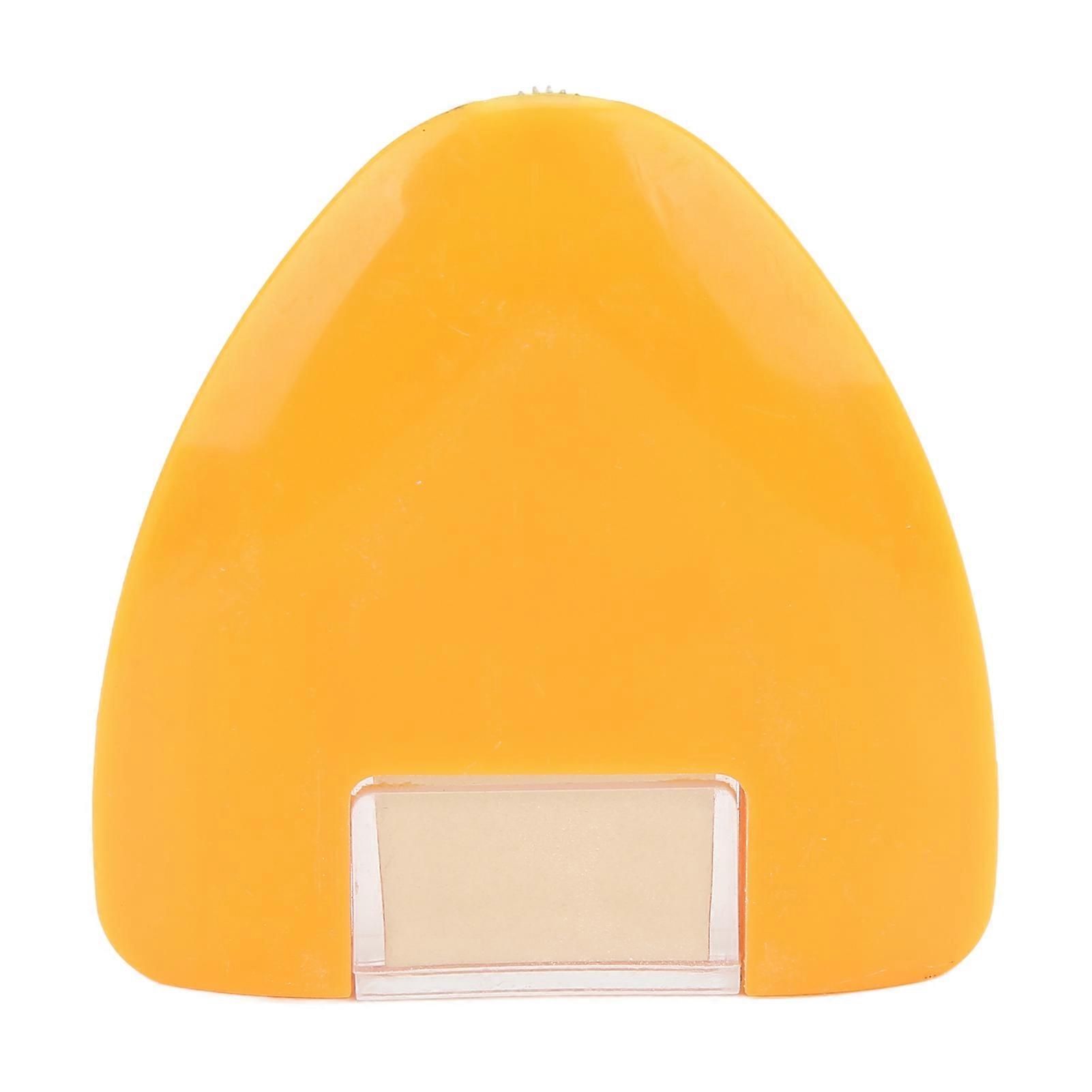 Fabric Chalk Clear Lines Triangular Shape Ergonomic Design Diy Sewing Parts For Professional Tailors Home Tailors Yellow