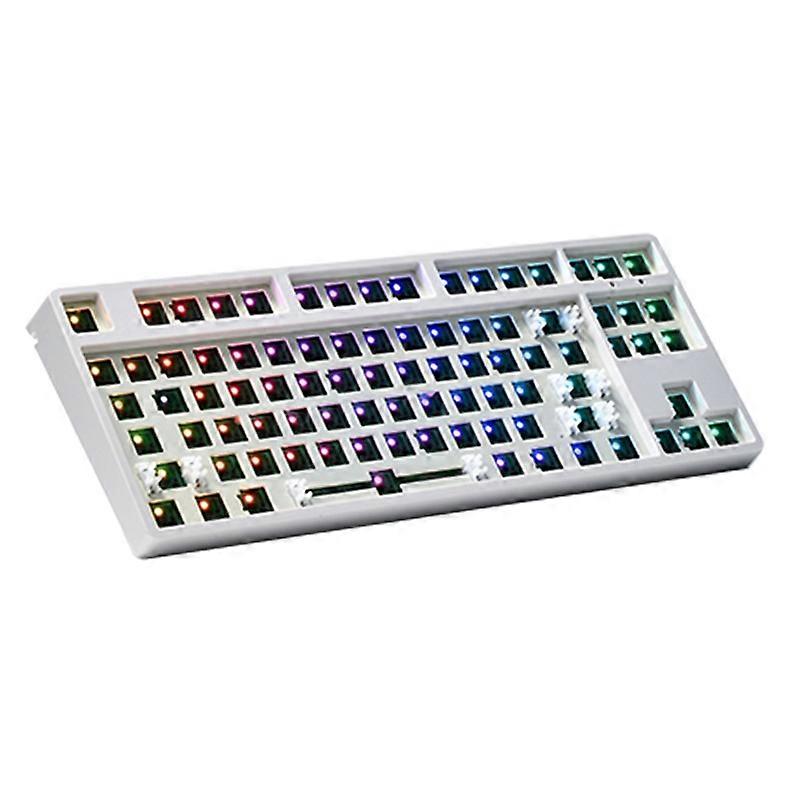 87Key Mechanical Keyboard Programmable Customized Space Backlit DIY Gamer