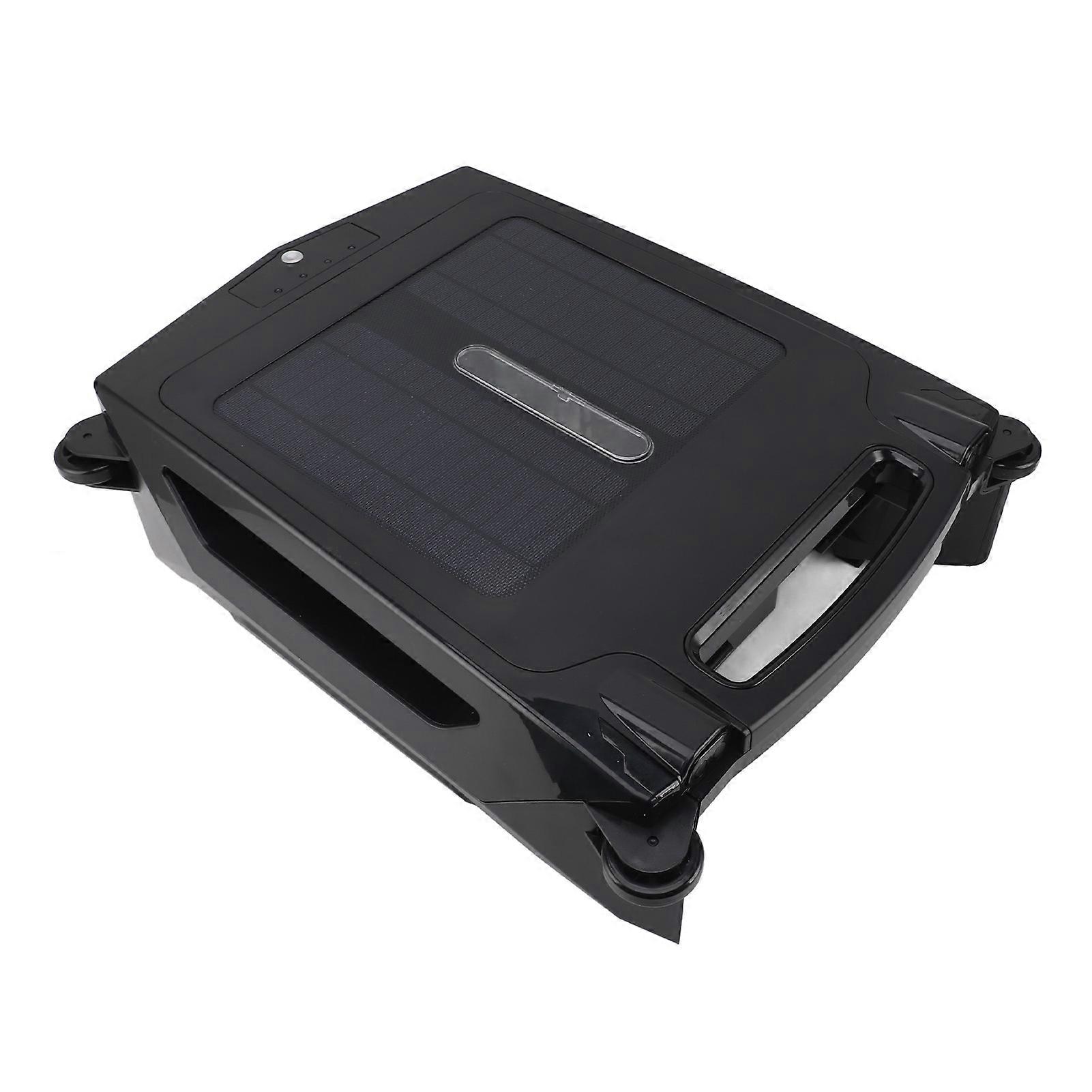 Aespa Automatic Robotic Pool Cleaner 80 450um Brushless Motor Solar Robotic Pool Skimmer with Auto O