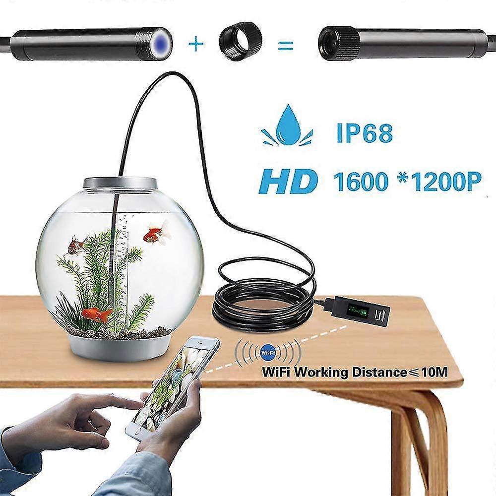 Ultra Clear Lipstick Wifi Endoscope