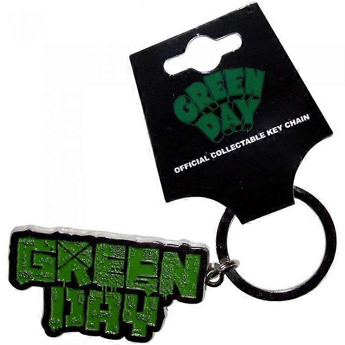 Green Day Logo Keyring