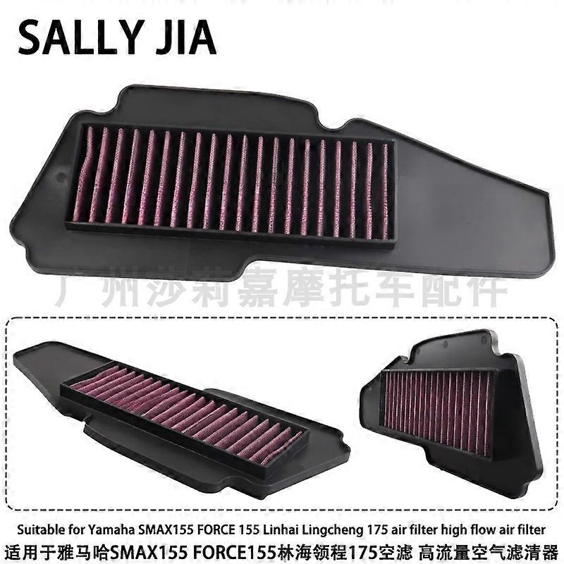 Suitable for Yamaha SMAX155 FORCE155 Linhai Lingcheng 175 air filter High Flow Air Filter