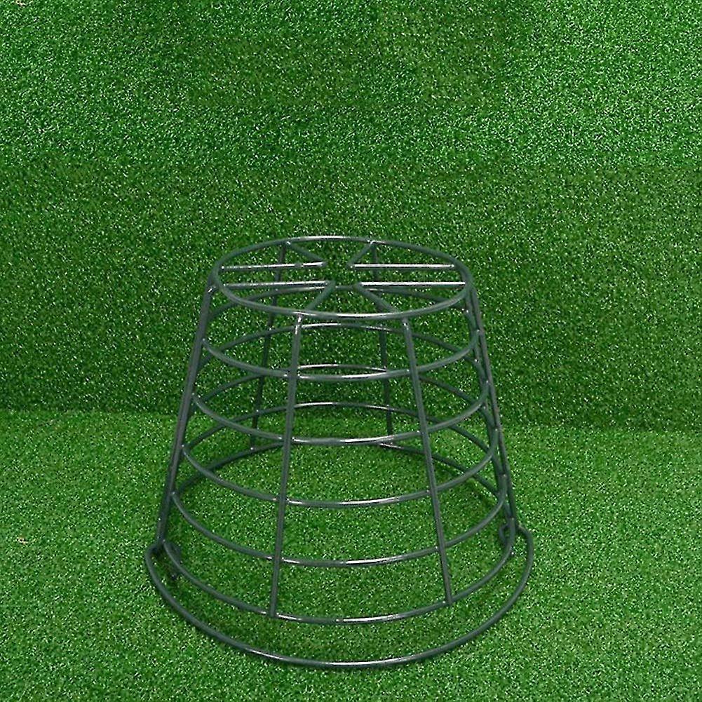 2024 Ανοξείδωτο μεταλλικό καλάθι γκολφ Golf Range Basket Golf Ball Container Ball Containers Holder Hold 50 μπάλες-μαύρο