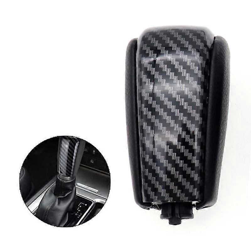 Automatic Gear Shift Knob Gearstick Shifter Lever Handle Stick PU Leather For Toyota Prado FJ150 Cruiser For Lexus GX460 GX470-Black