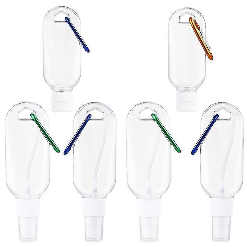 6pcs spray bottles and bottles hand sanitizer keychain bottles