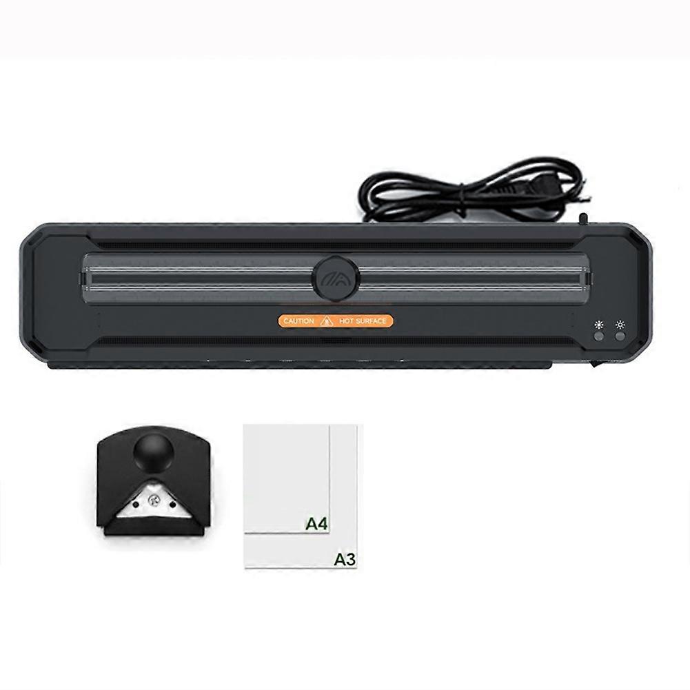 A3/A4 Plastic Sealing Machine Safe Constant Temperature Multi-Specification Photo Cold/Hot Laminator Machine EU Plug