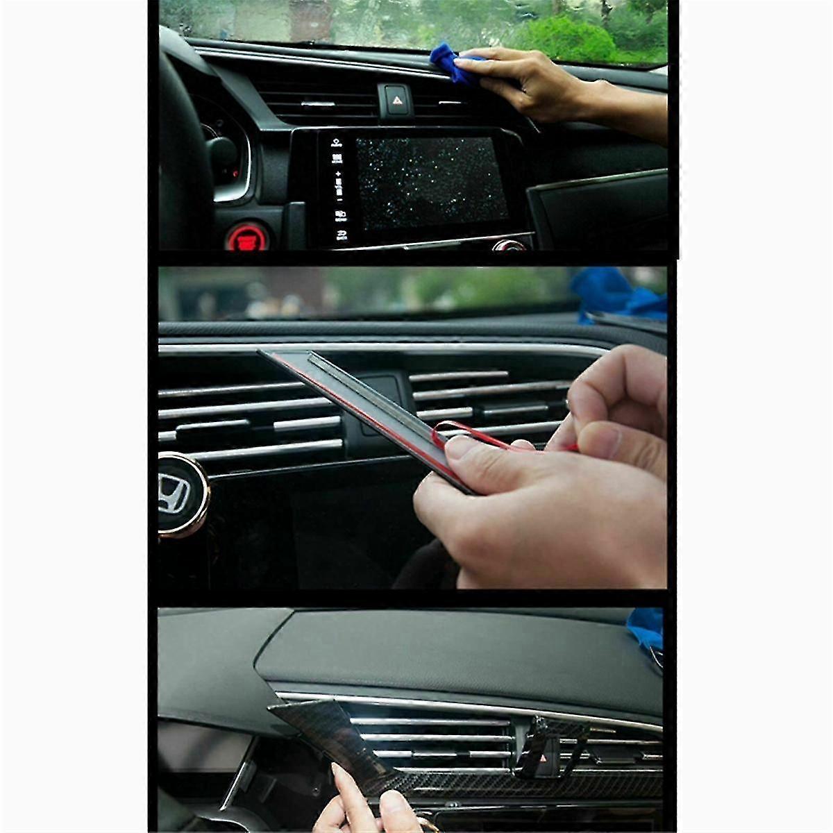 Car Dashboard Cover Case For 10th 2016-2021 Decorative Inner Frame Sticker A