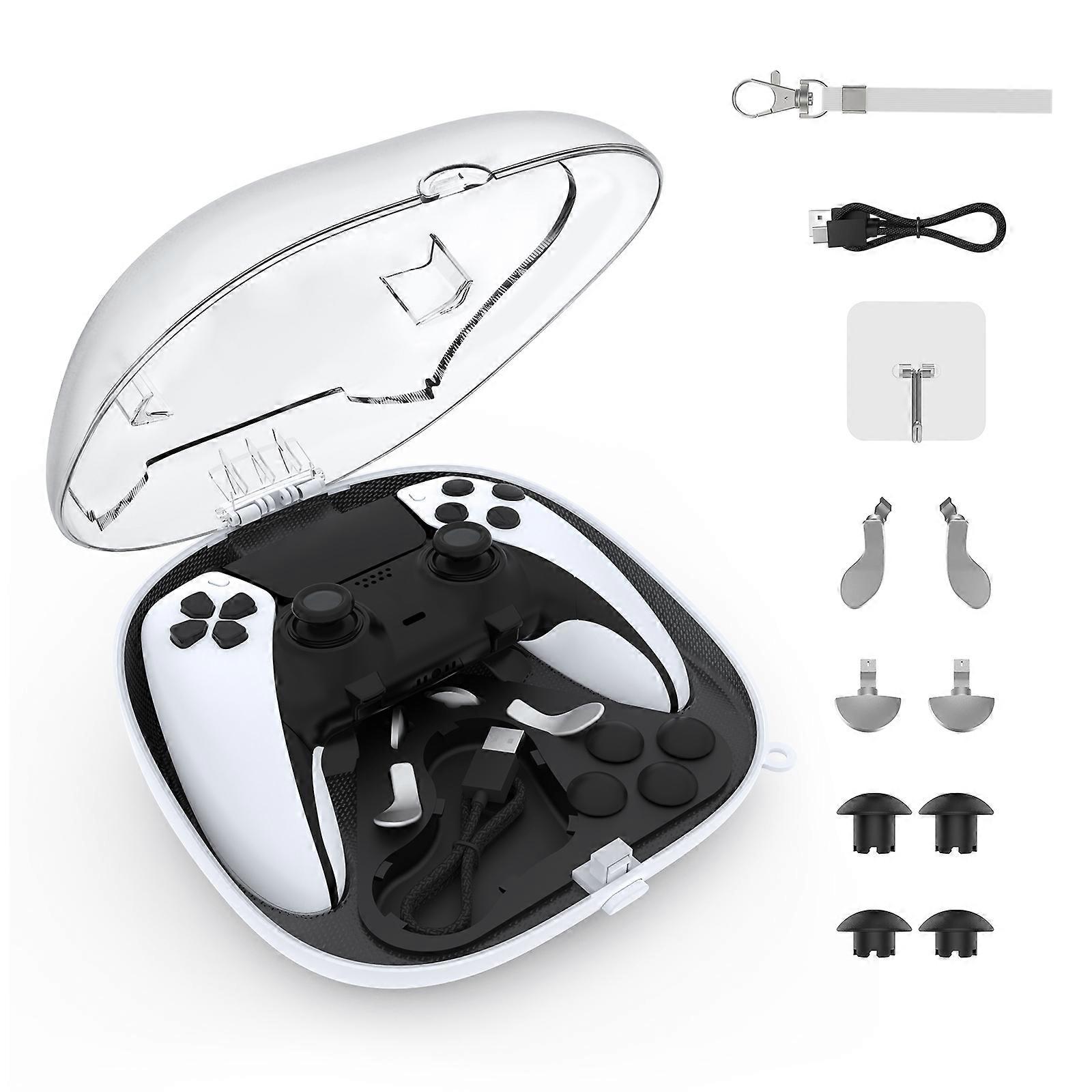 Game Remote Controler Game Pad Protective Organizer with Elite Grip Accessories for PS5/PS5 Edge Controller