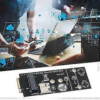 M.2(ngff) Key B Adapter With Sim Slot For 3g/4g/5g Module Supports Nano And 3042/3052 Type M.2 Key