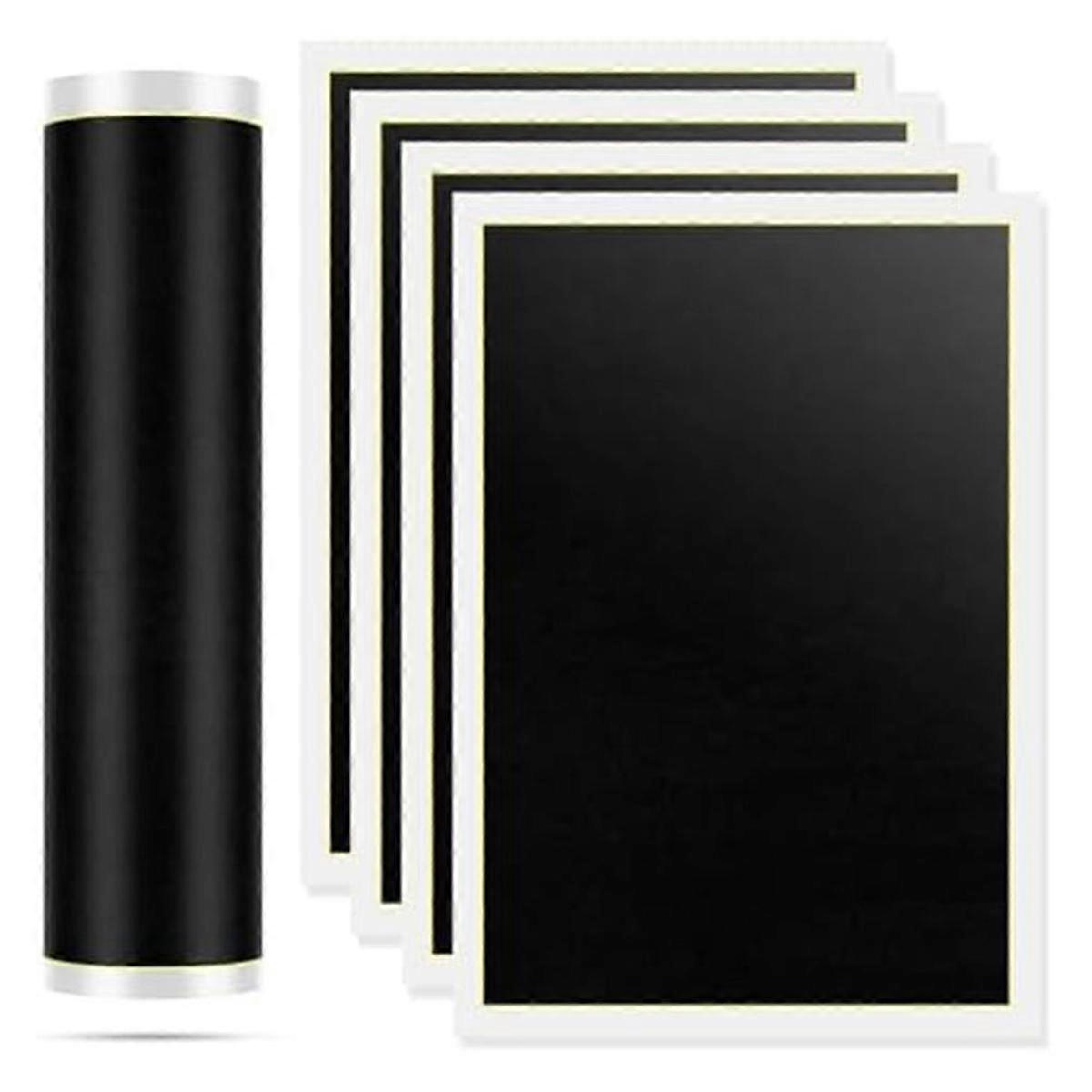 5 Sheets of Laser Engraved Marking Colored Paper, Laser Engraved Marking Paper, Suitable for Glass