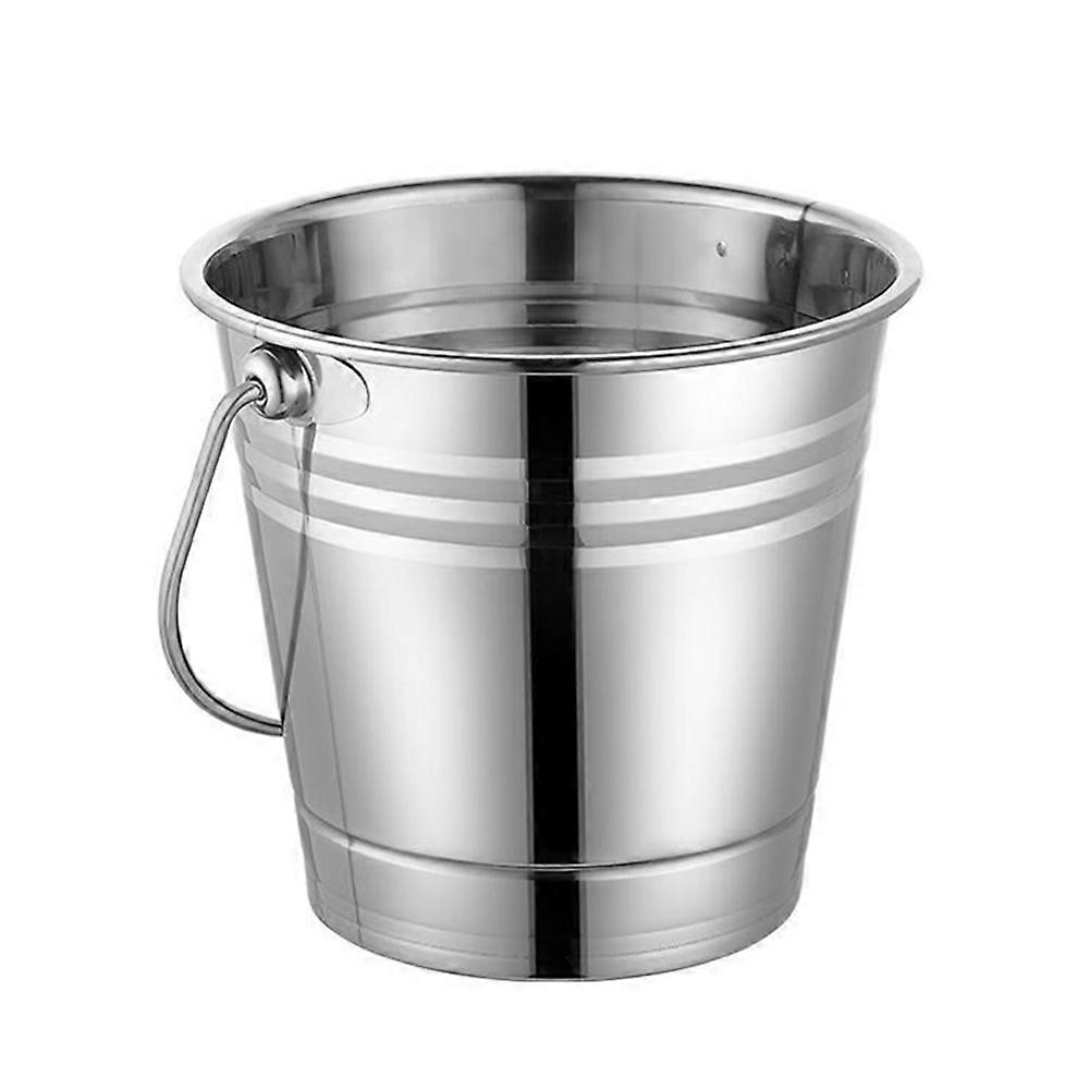 Großer Eimer Edelstahl Champagner Biere Eimer Weinkühler mit Griff