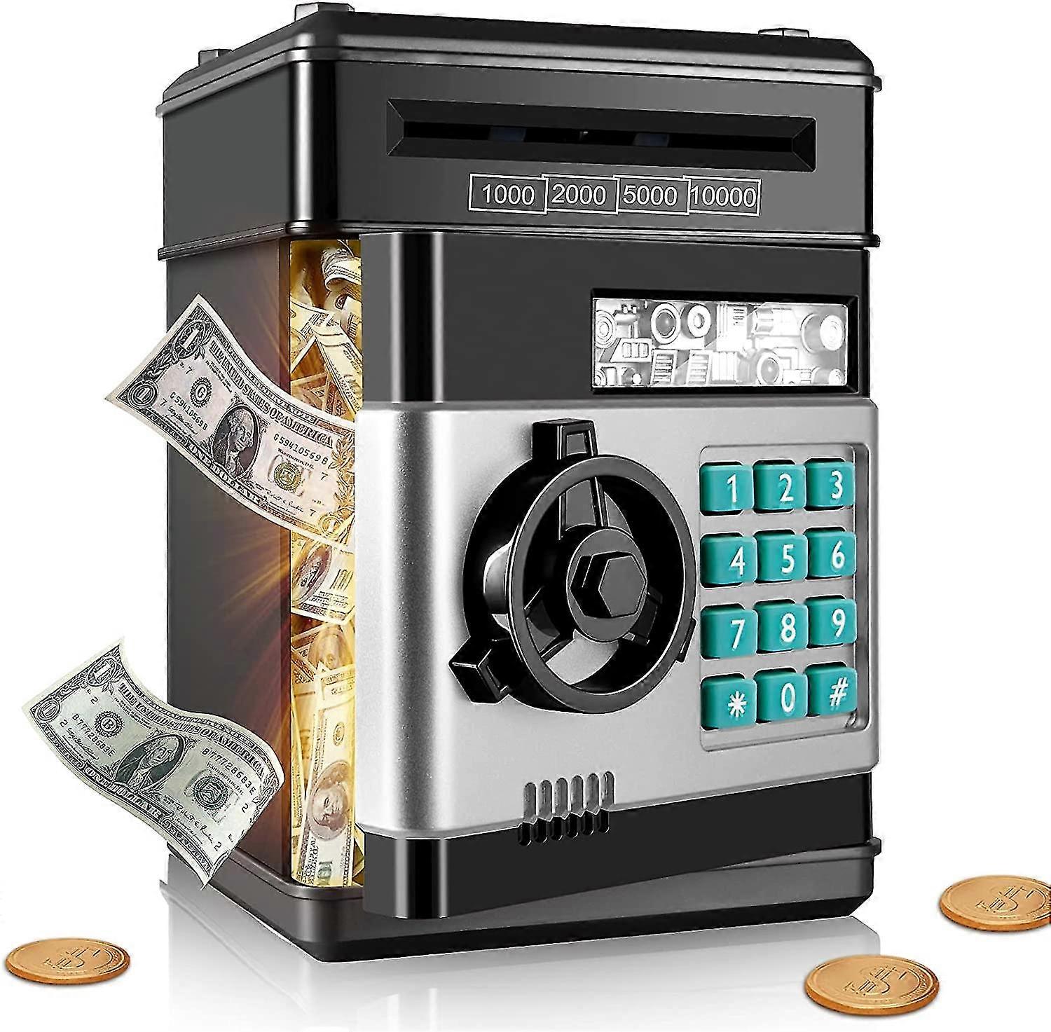 بنك الخنزير، عيد ميلاد ألعاب الهدايا ل4 5 6 7 8 9 10 سنة من العمر بنات الفتيان، عملة المال الحقيقي الإلكترونية