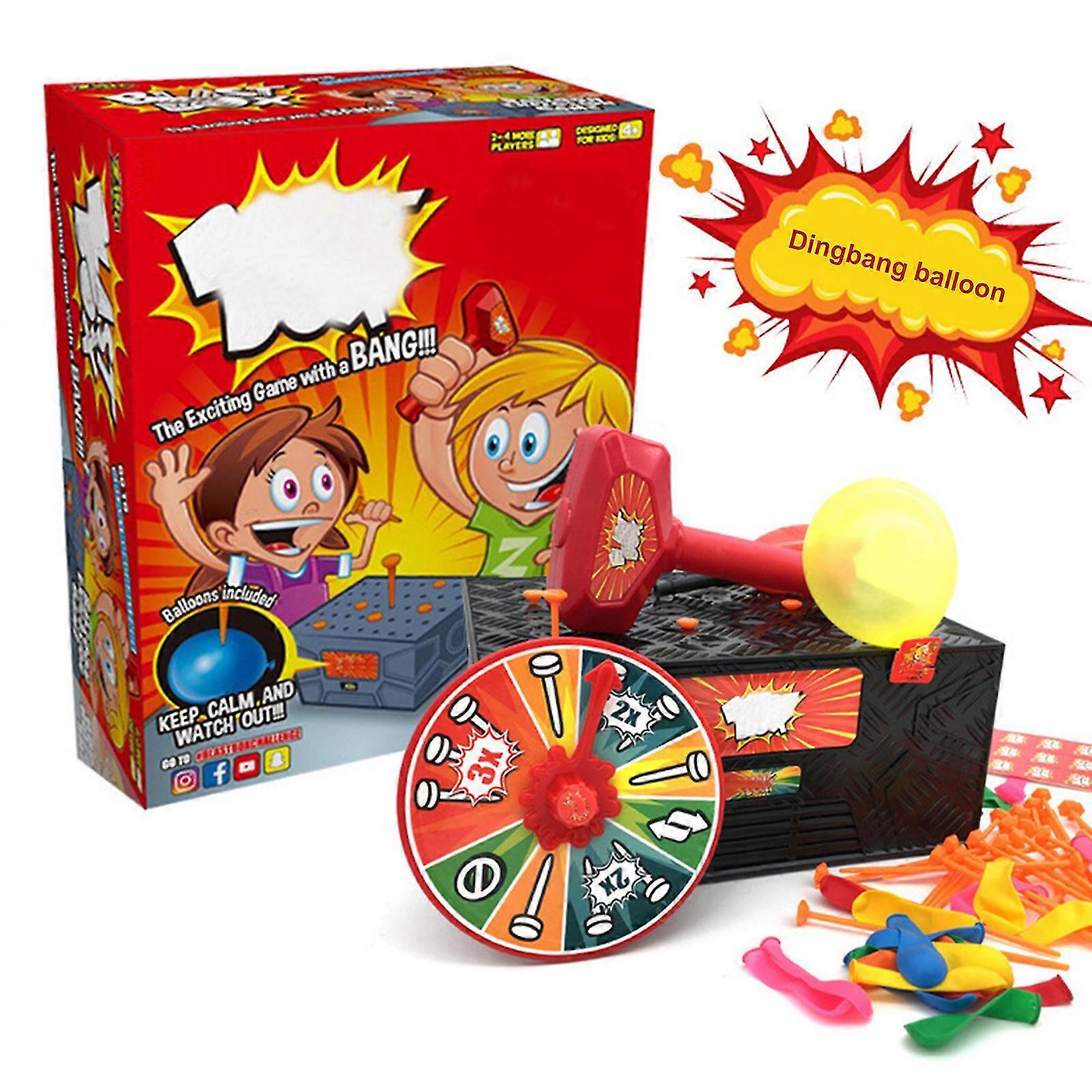 Knocking And Exploding Balloon Boxes, Tricking And Playing Tricks On Balloon,100% New