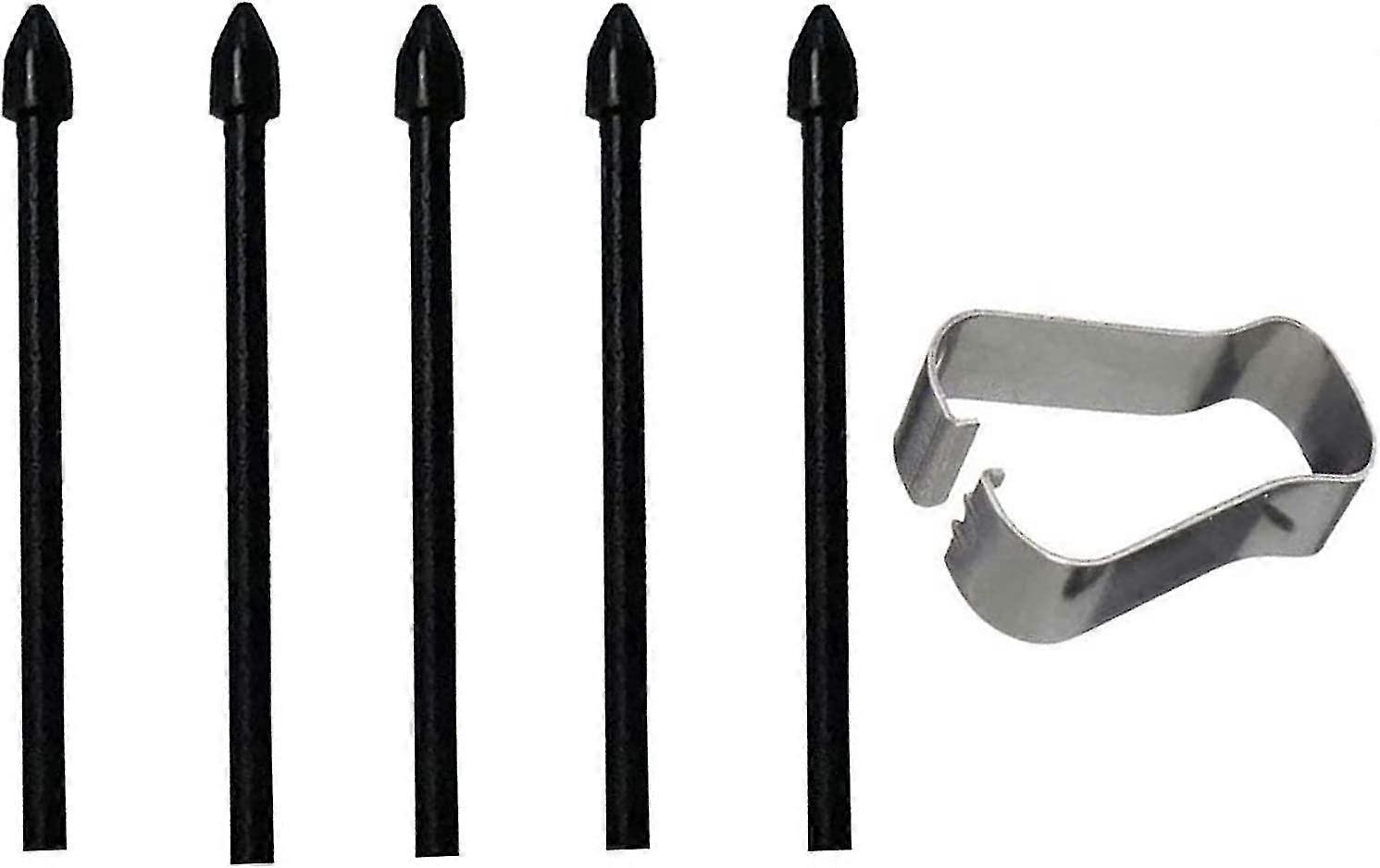 Galaxy Tab S6/s7 Pen Nibs, 10/20/s Pen Nibs, 5x White Replacement Touch Stylus Tips Stylus Pen Tips Touch Stylus With Remove Tool Work At Ios Capaciti