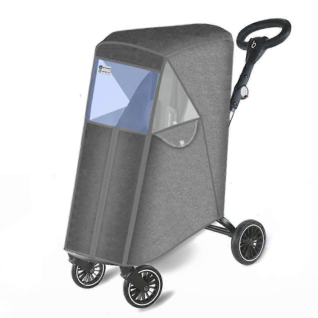 Stroller Rain Cover Travel Weather Shield For Going Out During The Epidemic