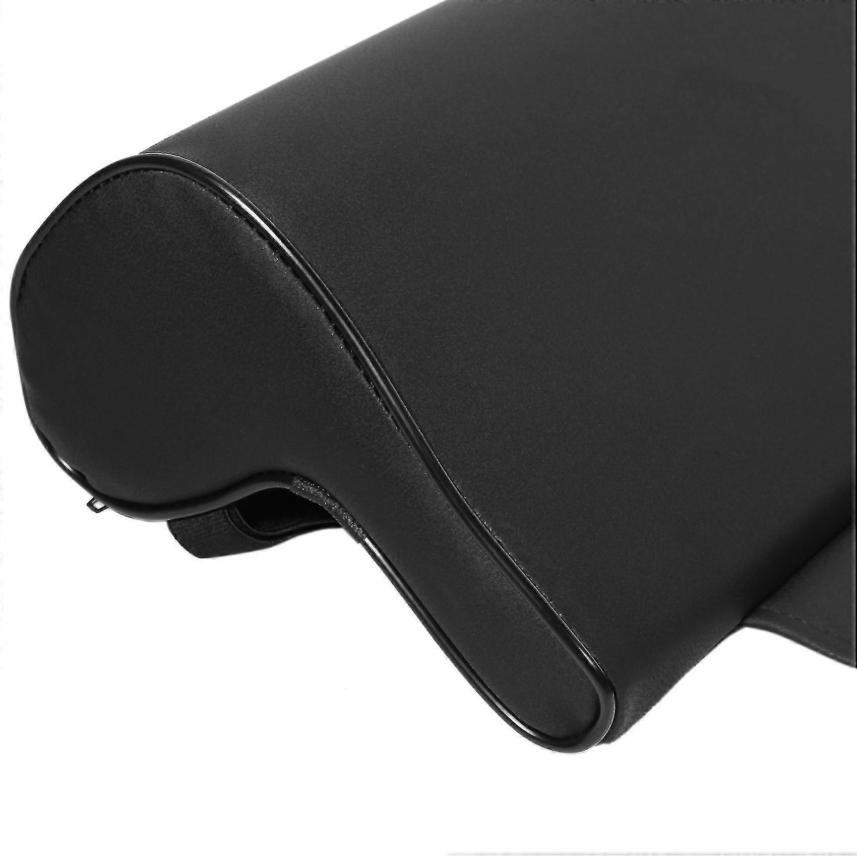 Siège d’auto universel en cuir Leg Pad Support Extension Mat Soft Black