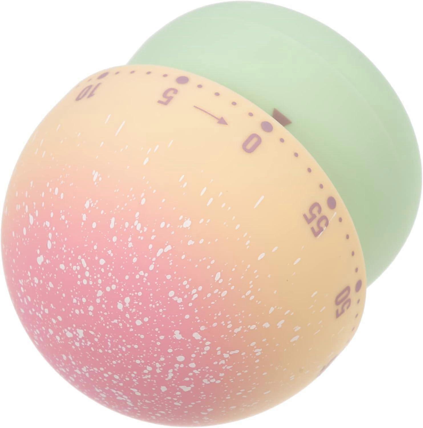 Mechanical Kitchen Timer, Children's Cute Mushroom Timer, Clockwork 60 Minutes Manual Countdown Timer