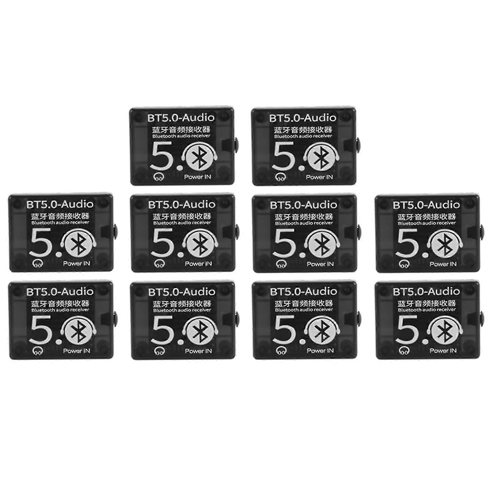 10xmini Mp3 Bluetooth Audio Receiver Board Bt5.0 Audio Lossless 5.0 Decoder Board Wireless Stereo Mu