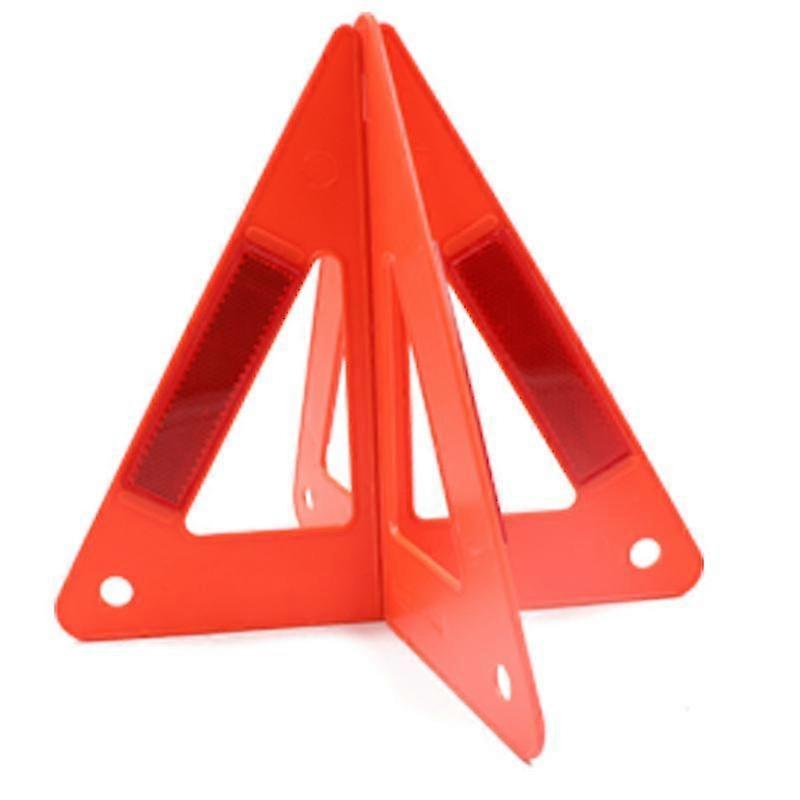 Car Breakdown Warning Triangle Emergency Reflective Safety Hazard Sign Cars(1 Pcs, Orange)