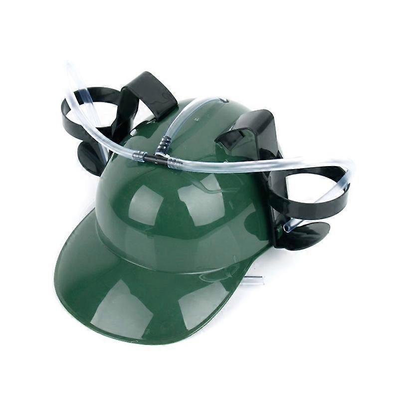 Drinking Helmet Adjustable Labor-saving Plastic Novelty Lazy Drinks Helmet Supplies for Home