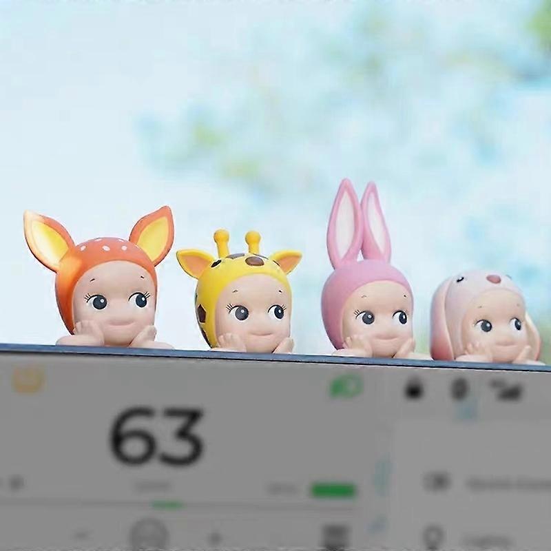 ソニーエンジェルパーティーエンジェルシリーズブラインドボックスかわいい動物の車のスクリーンドールトレンディな遊び手作りオーナメント子供のおもちゃフェスティバルギフト