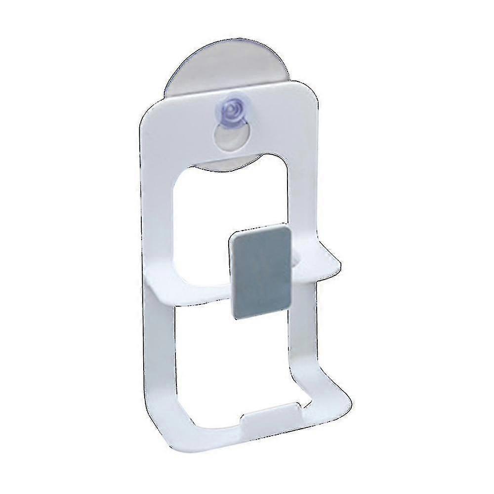 Double Layer Suction Cup Sink Drain Rack Wall Sucker Storage Drying Holder
