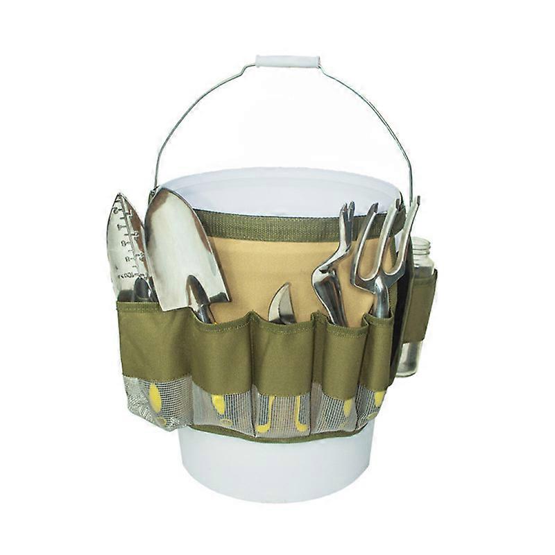EVAGO EVAGO Men Bucket Tool Organizer - Liner Insert for Construction, Garden, Carpenter