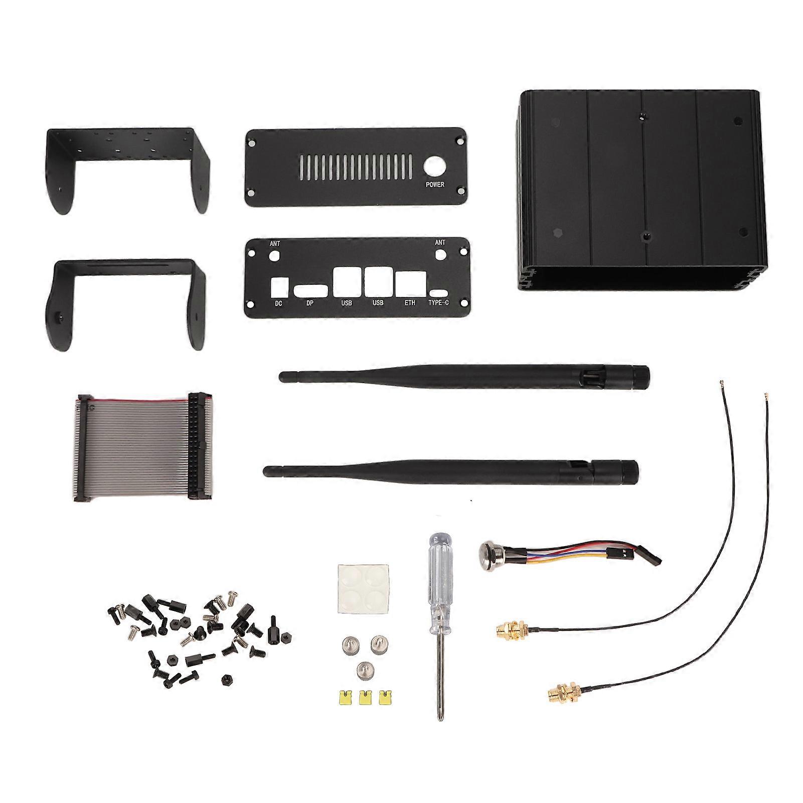 Aluminum Alloy Case for Jetson Orin Mini Computer Case with Camera Holder for Jetson Orin Nano NX Kits