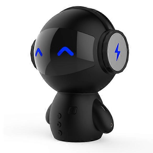 New Innovative Robot Smart Bluetooth Speaker With BT CSR 3.0 Plus Bass Music Calls Handsfree TF MP3 AUX And Power Bank Function.
