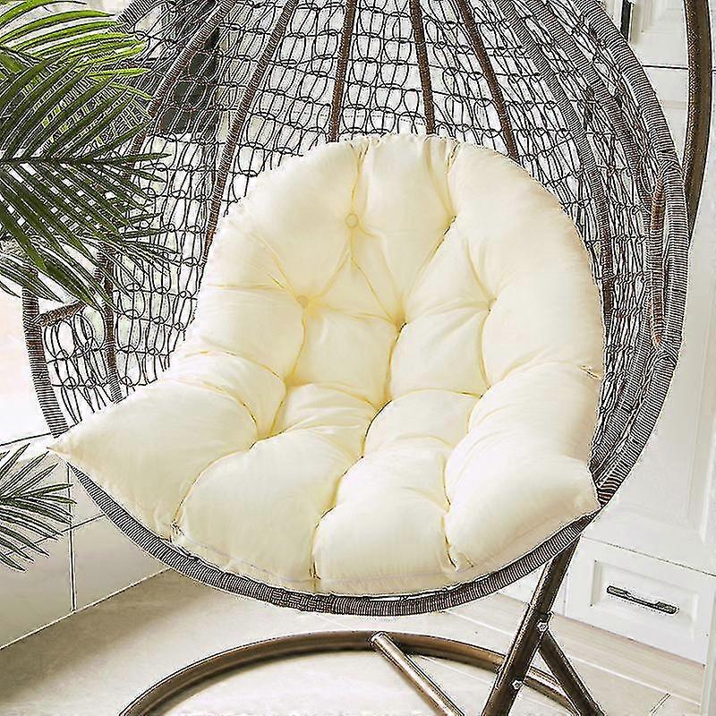 ブラックハンギングバスケットクッション スイングラタンチェアクッション ゆりかごクッション クッション