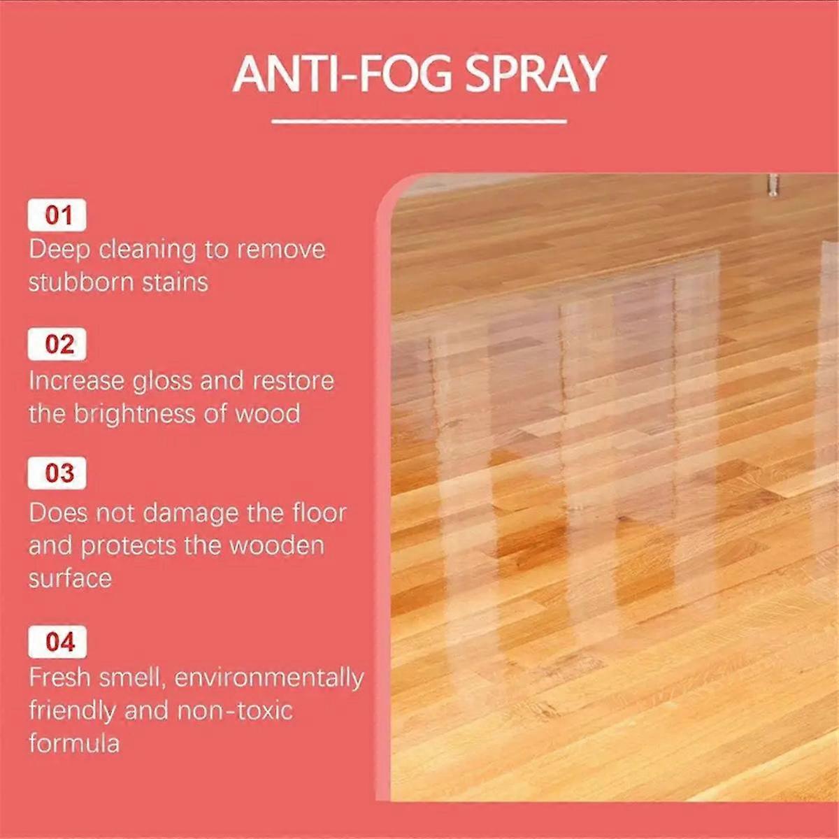 Hardwood Floor Cleaner Solution 100ml Wood Floor Foam Solution Wood Floor Care Powerful Cleaning Supplies for Shine