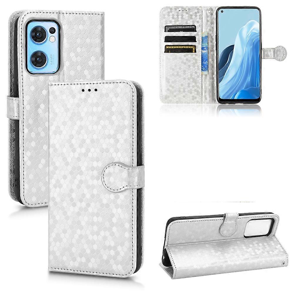 Compatible with OPPO Find X5 Lite Folding Wallet Case with 3 Card Slots Stand Function PU Leather Cover