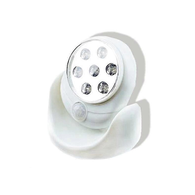 Activation Cordless Sensor 7 Led Lights Battery Powered