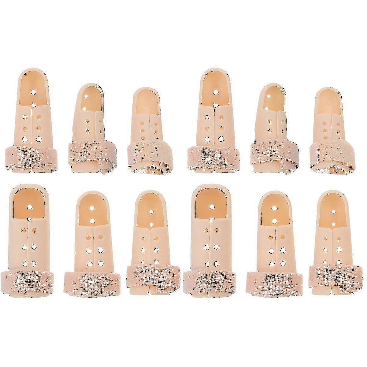 6 Pcs Wrist Splint Plastic Finger Splint Dynamic Finger Splint Finger Corrector Finger Splint Brace_fs