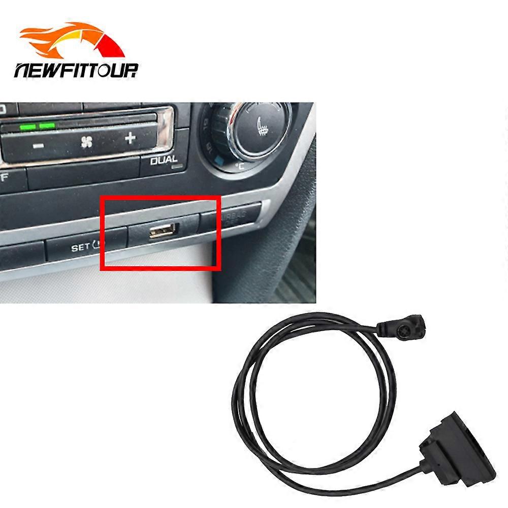 RCD510 RNS315 CD Changer Radio USB Interface Cable Input Adapter for Skoda Octavia Slot Button Headunit Panel