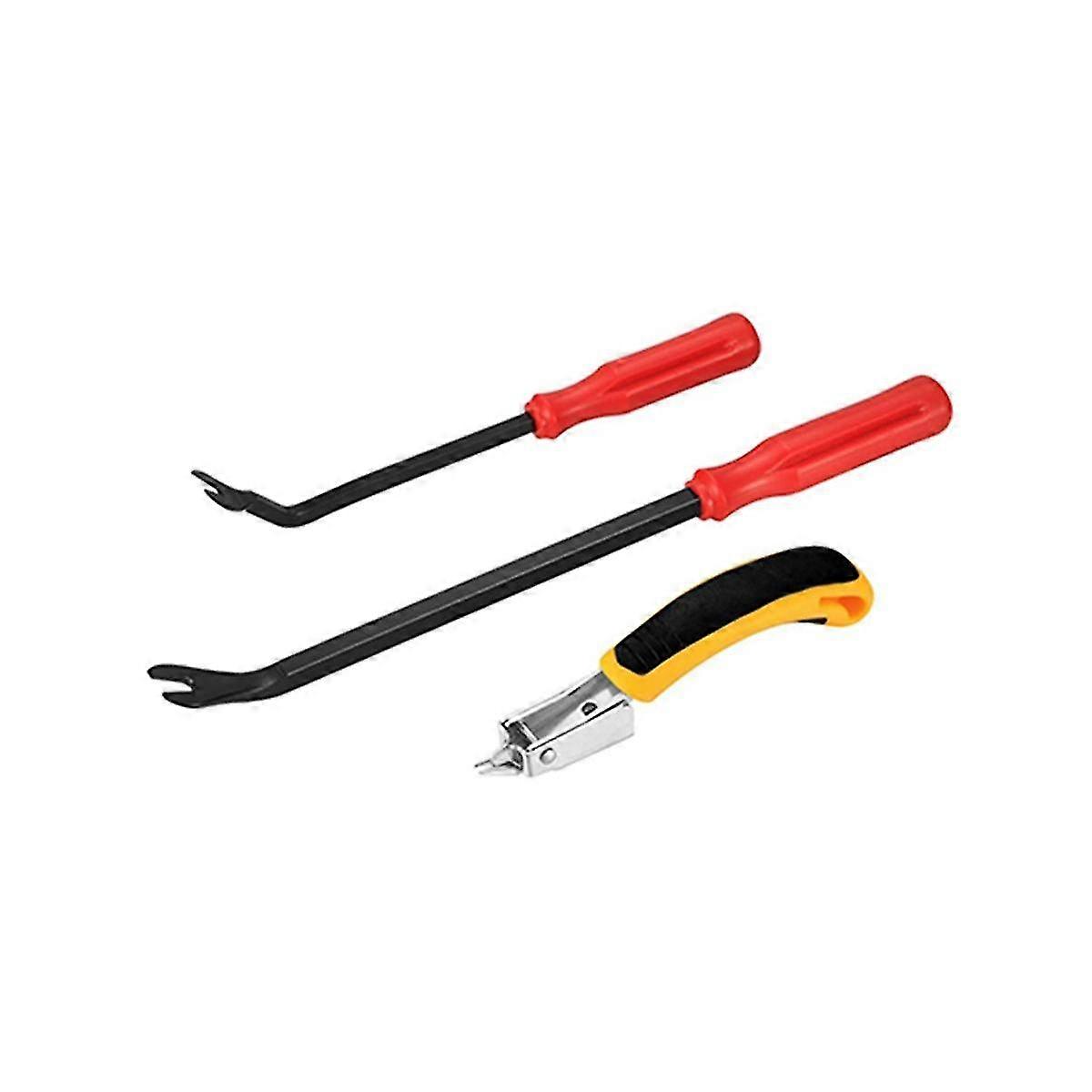 3pcs Staple Remover, Nail Puller, Carpet Remover For Removing All Kinds Of Staple For Photos Frame