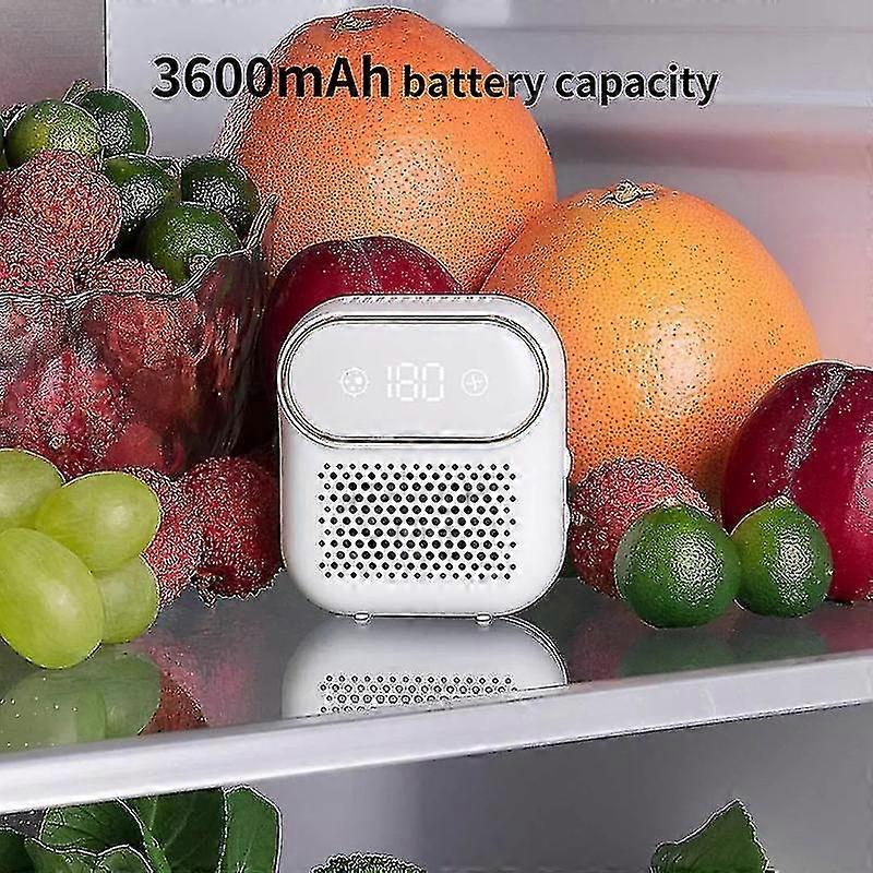 Refrigerator Deodorizing Sterilizer Household Kitchen Ozone Generator Air Purifier Keeping Fresh Rechargeable Deodorant