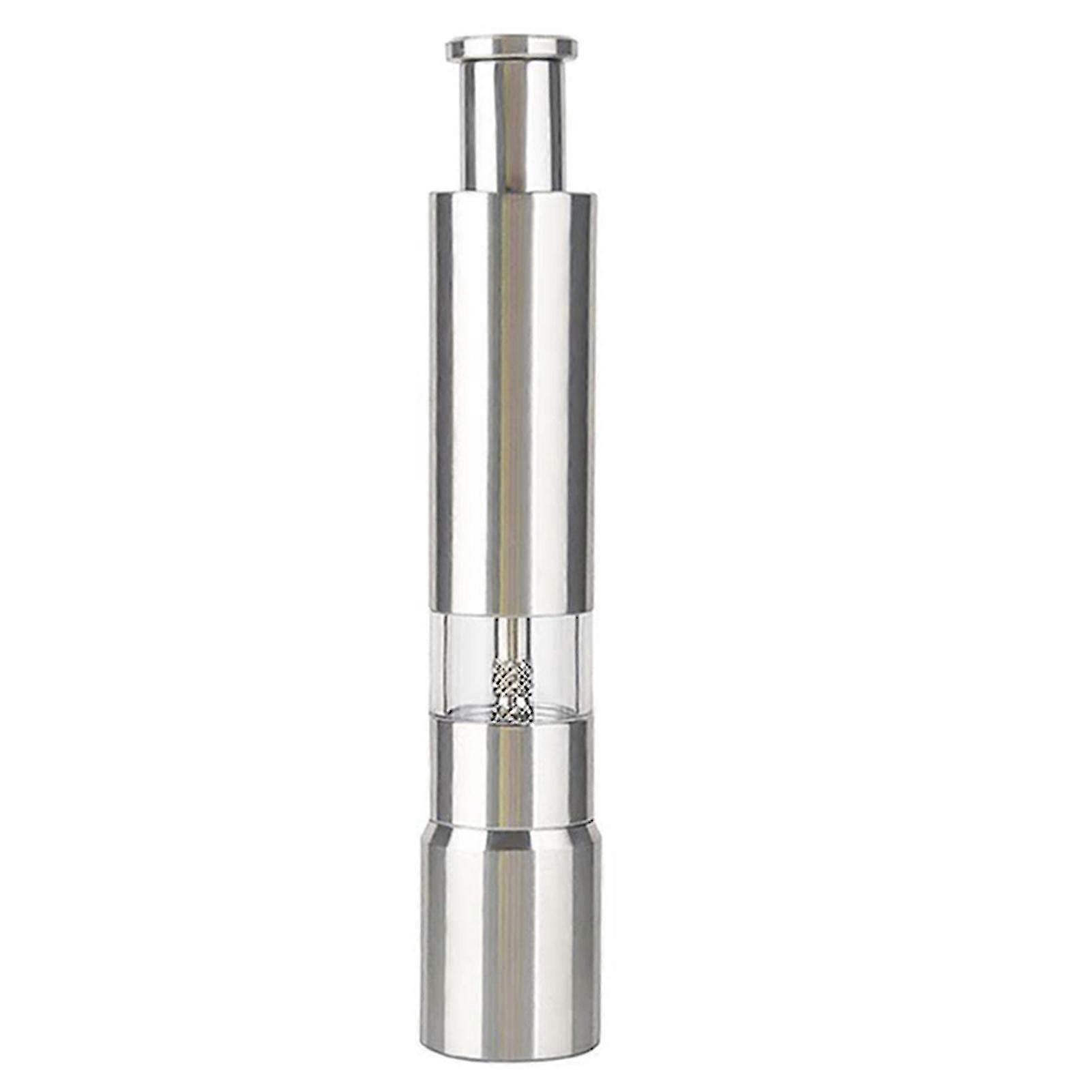 Pepper Grinder Manual Push-type Pepper Shaker Pepper Mill Stainless Steel Grinding Core Kitchen