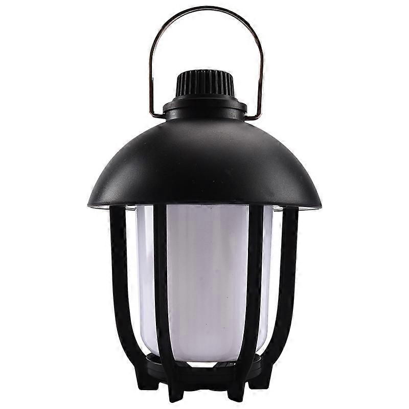 Retro-Style Flame Mood Light LED Camping Lantern Multifunctional Portable Rechargeable Waterproof Decoration