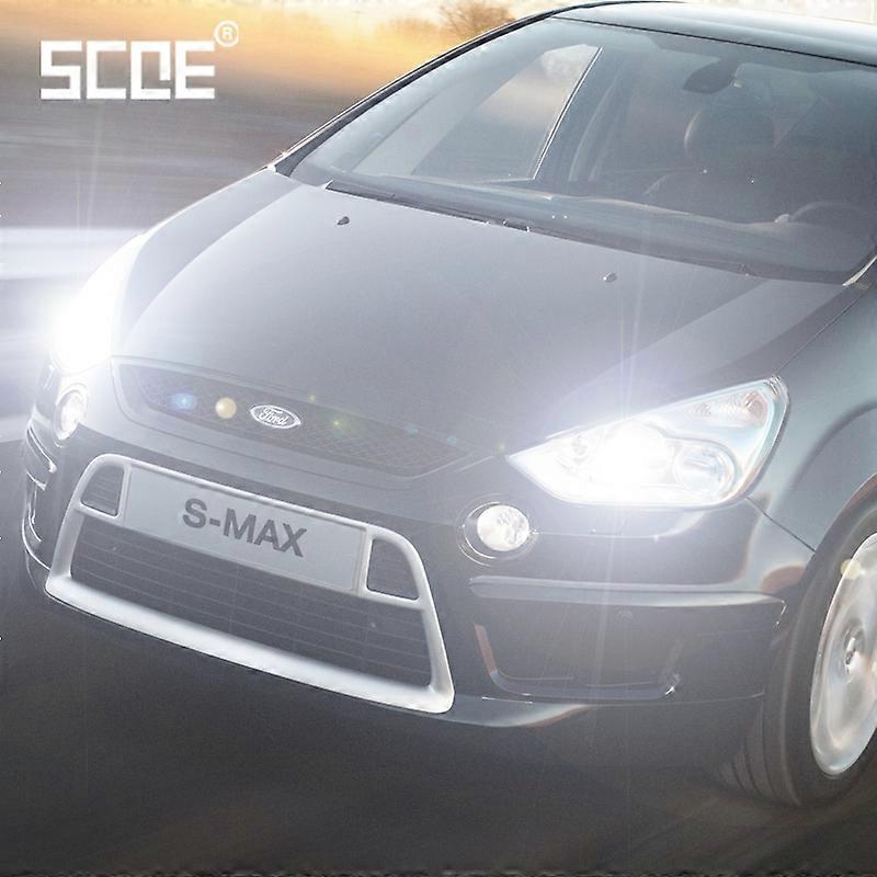 For ford S-Max SCOE 2PCS Auto Low Beam Super Halogen light Headlight Car Styling warm white