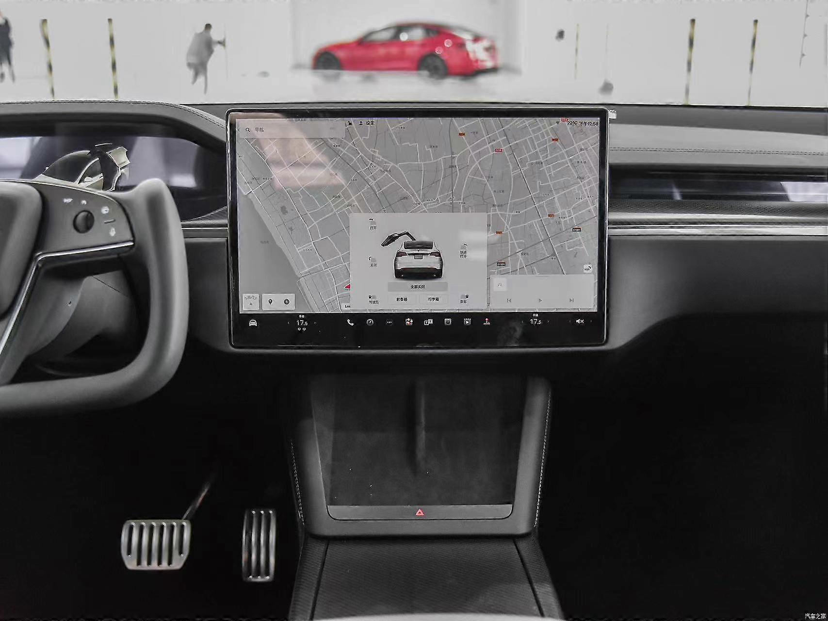 Tempered Glass for Tesla Model 3 Y Center Screen Navigation Protector Film Touchscreen Applicator Waterproof Modely Accessories