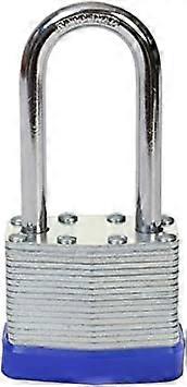 Dww-Lot de 4 cadenas anse longue cl lamine de 40 mm en acier inoxydable robuste avec 2 cls identiques