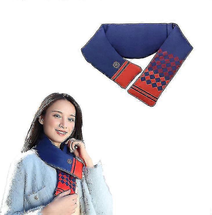 Grafene Riscaldamento Caldo Collo Riscaldamento Sciarpa Riscaldamento Elettrico Cervicale Rachide E Spalline Retro Sciarpa Usb