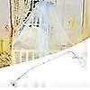 thumbnail image 2 of Adjustable Mosquito Net Stand & Holder Set For Cribs - White, 3.6ft Tall, With Clips (Net Not Included) 2 of 11
