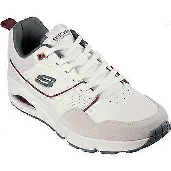 Skechers Uno - Retro One Leather Men's White/Grey Trainers