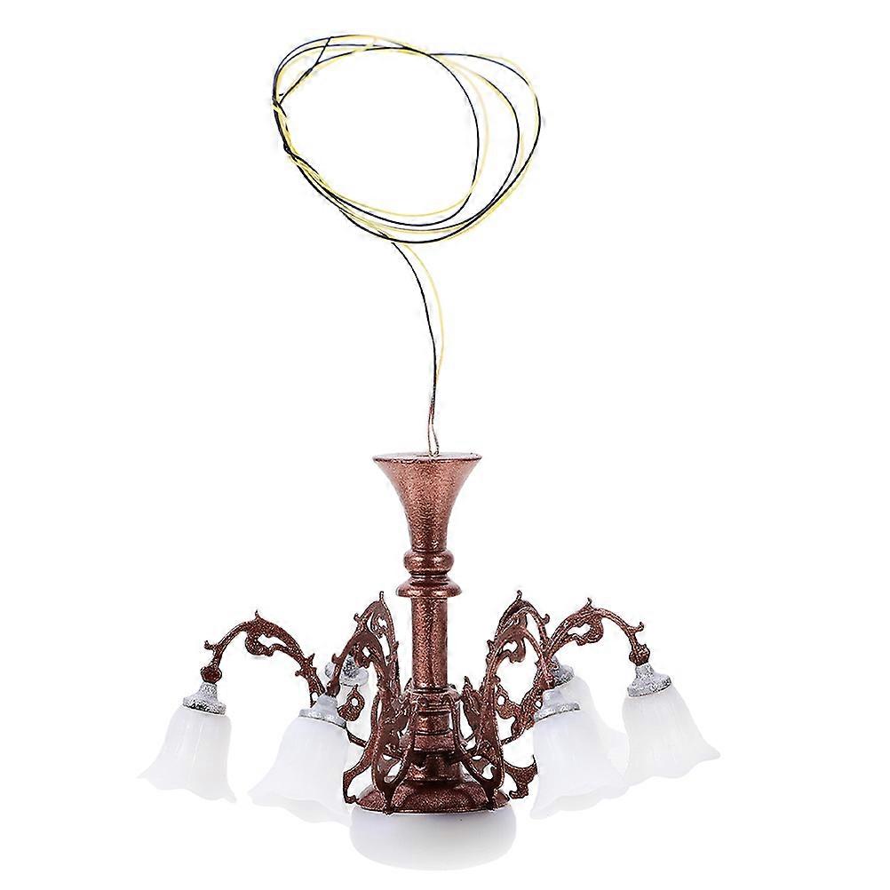 Miniature Model Chandelier Tiny House Ceiling Lamp Sand Table Ceiling Light Model