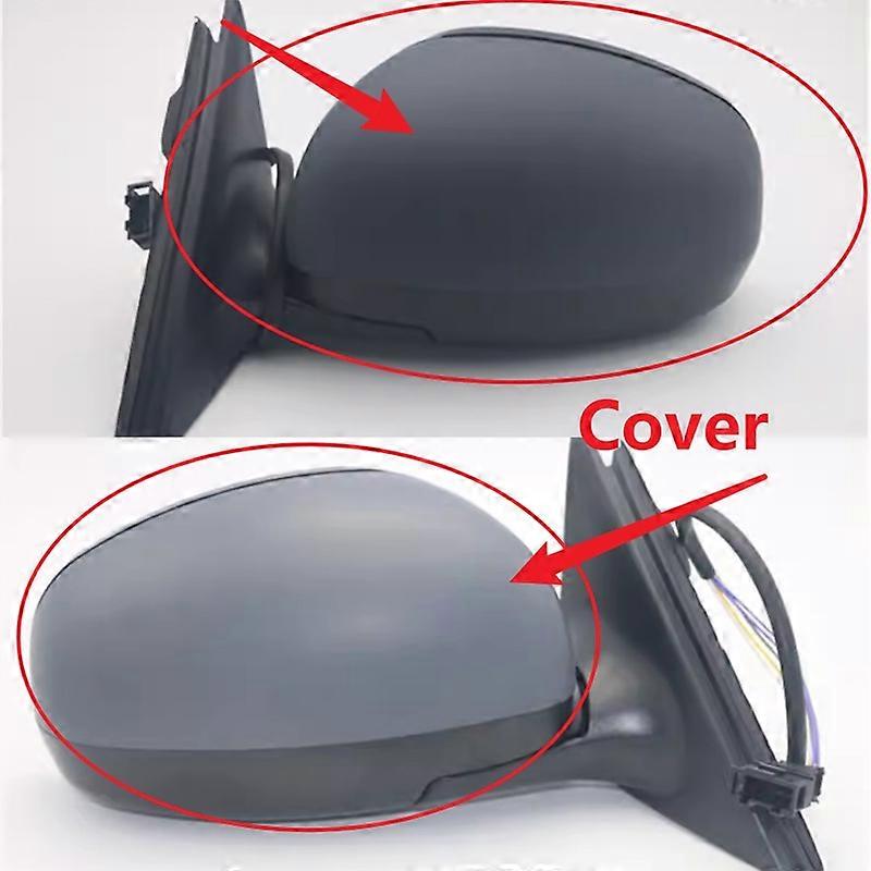 シュコダファビアMK2 2007 2008 2009 2010 2011 2012 2013 2014 2015のみ車のバックミラーハウジングプライマー
